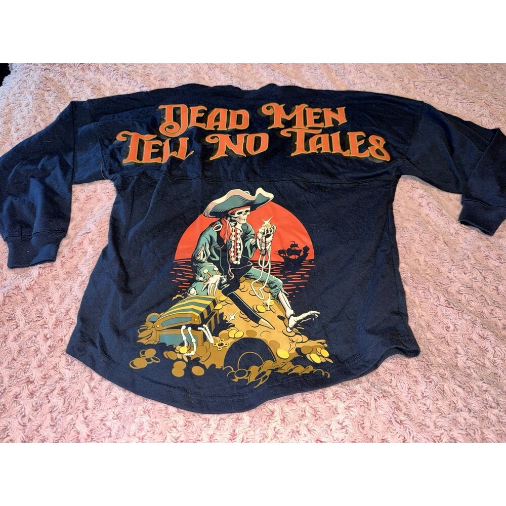 Disney Parks Dead Men Tell No Tales Spirit Jersey Pirates of the Caribbean XS